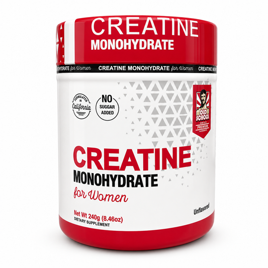 Creatina monohidratada para mujeres