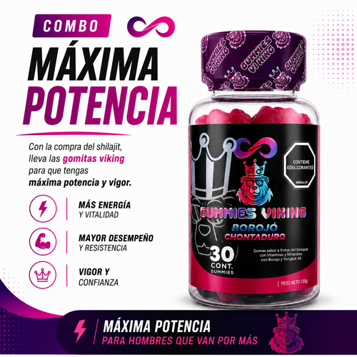 Combo Potencia - Gomitas Viking