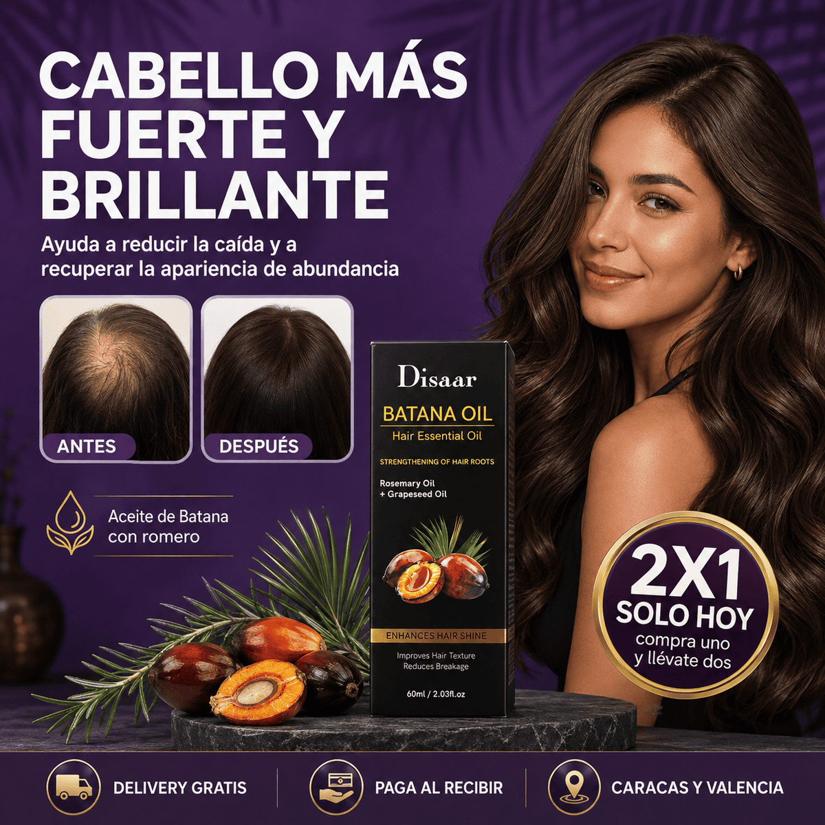 Aceite de batana 2 x 1