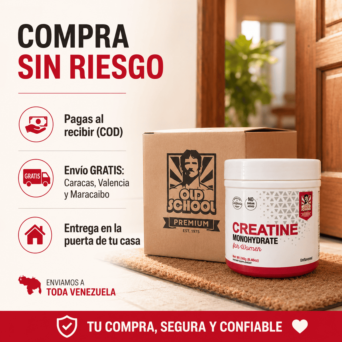 Creatina monohidratada para mujeres (Copy)