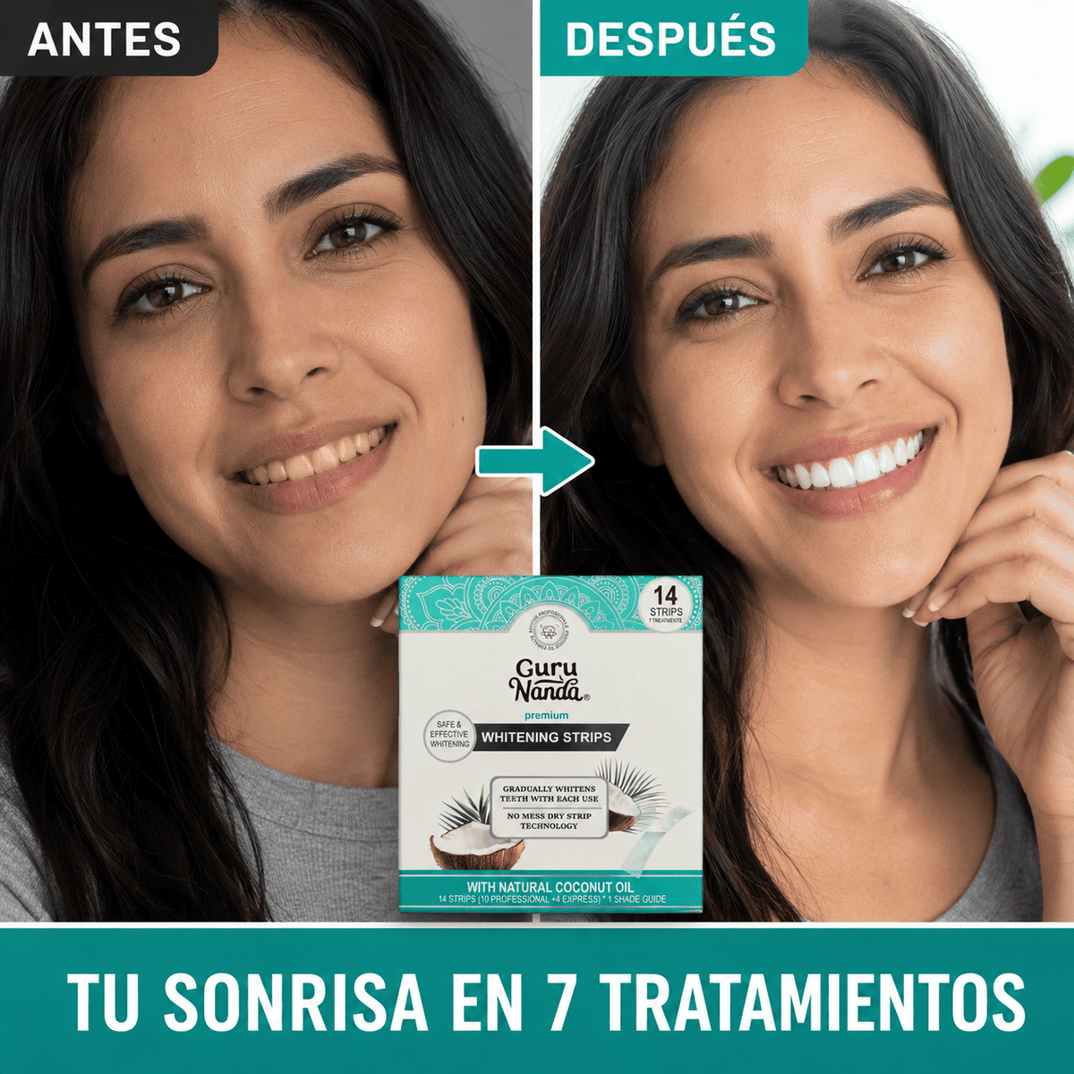 Tiras Blanqueadoras Guru Nanda