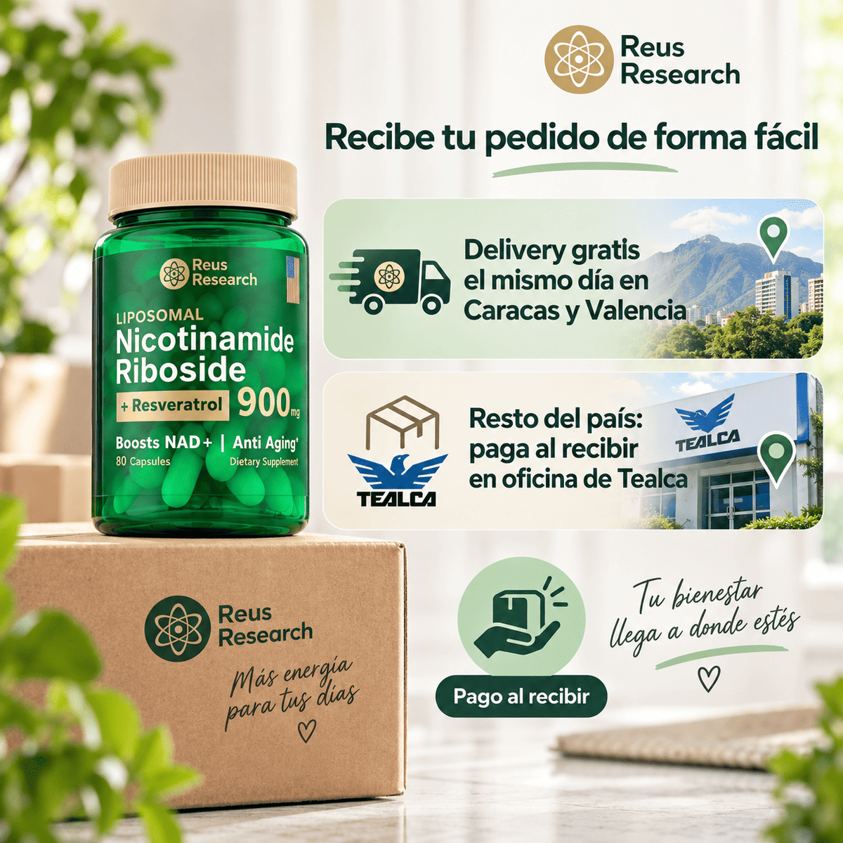 Nicotinamide Riboside + Resveratrol