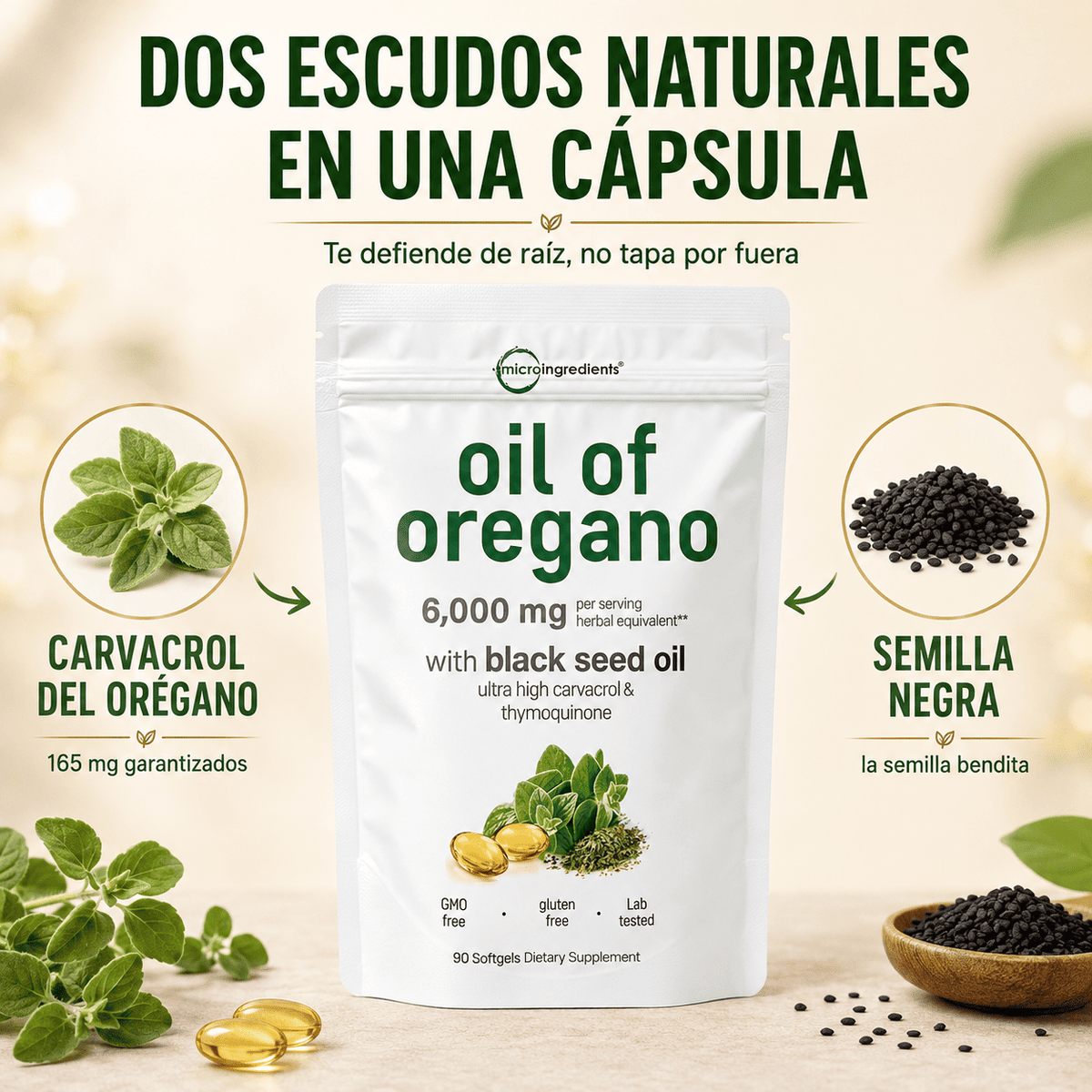 Oregano Oil Capsulas
