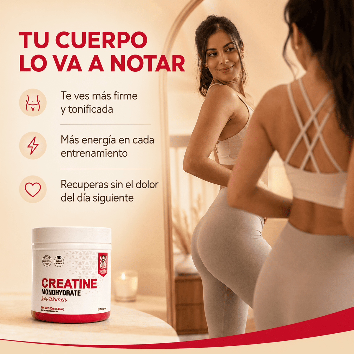 Creatina monohidratada para mujeres (Copy)