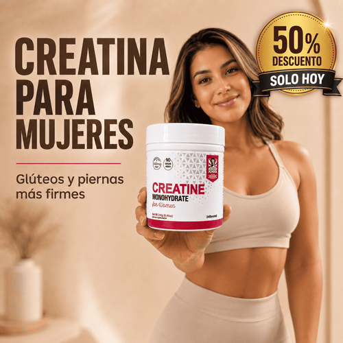 Creatina monohidratada para mujeres (Copy)