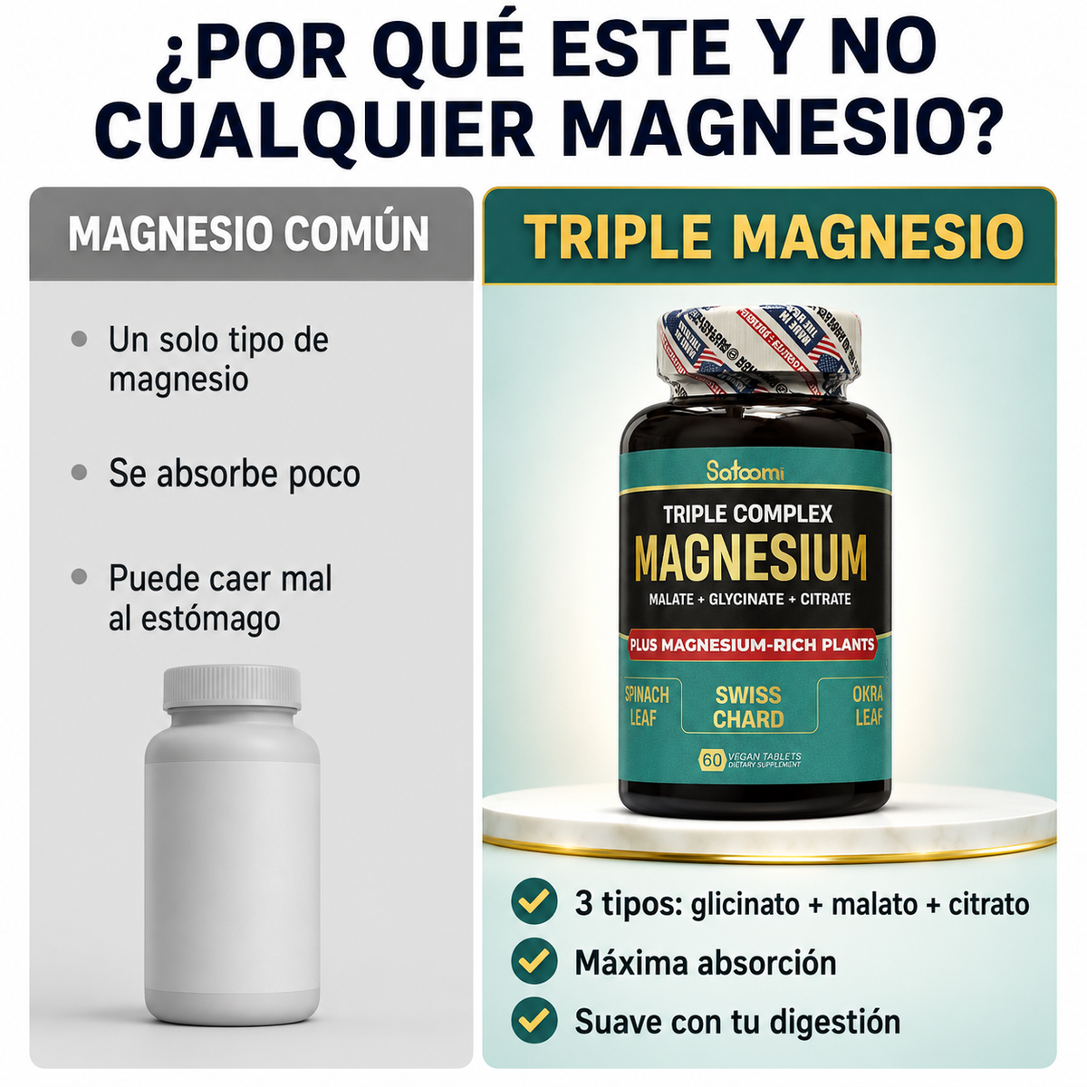 Triple Magnesio Importado (oferta Valencia)